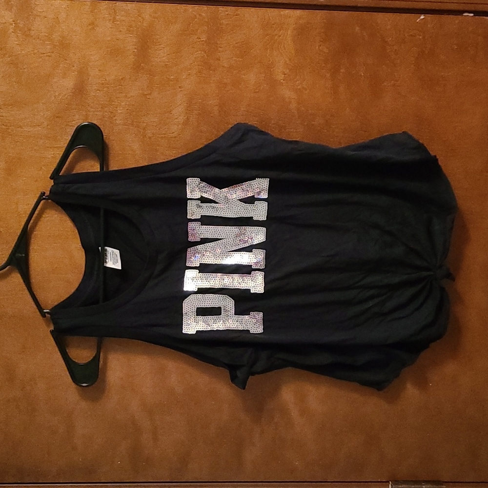 Pink Victoria's Secret tank